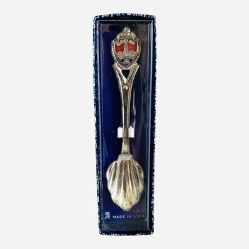 Vintage Cleveland Silver Souvenir Spoon Collectible NIB